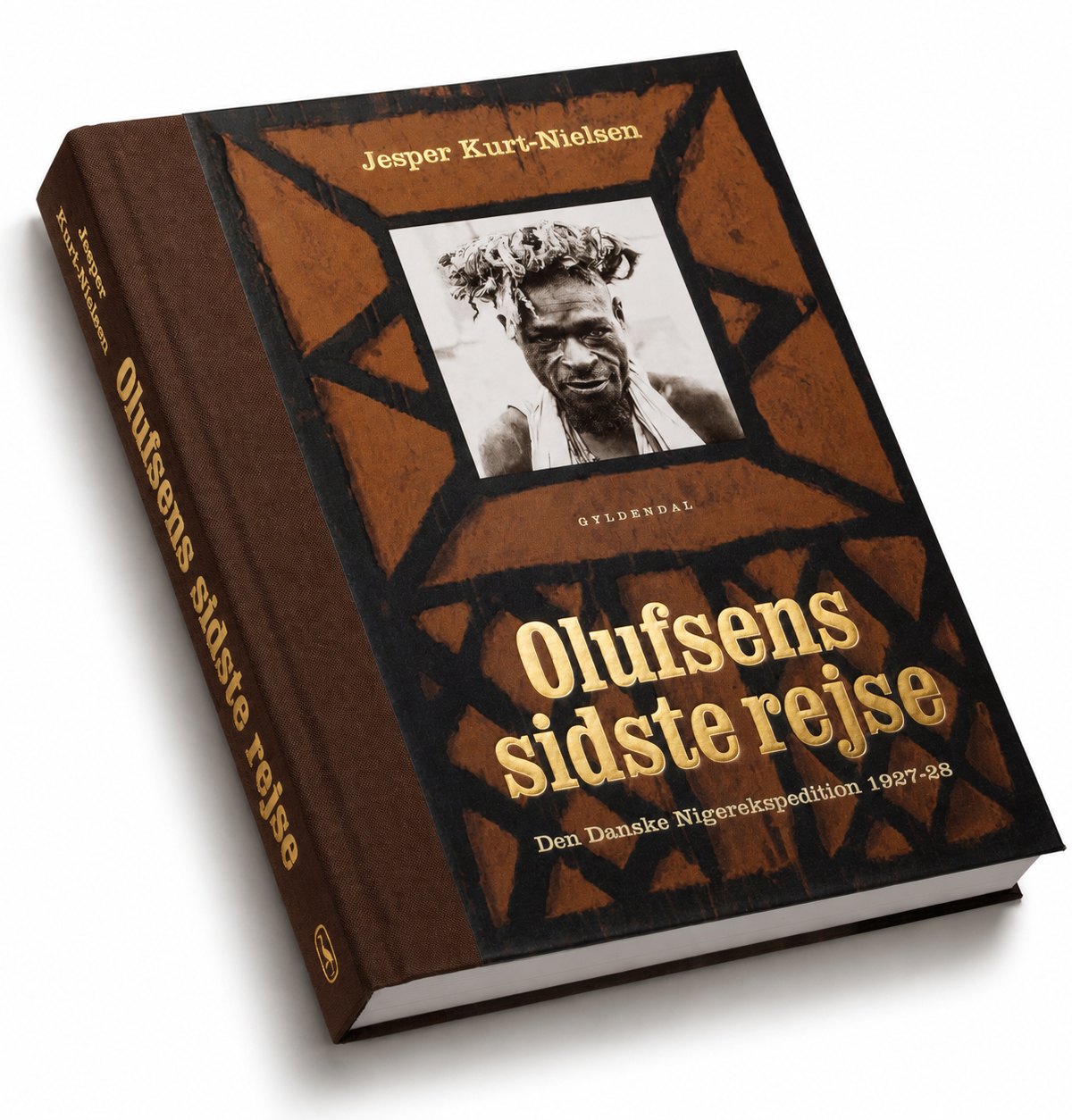 Olufsens sidste rejse, bogdesign af Mons René Andersen