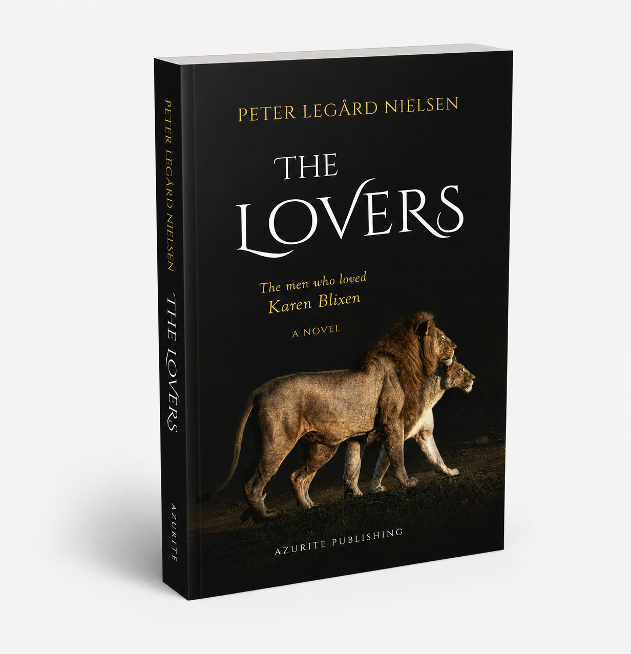 Book cover design for The Lovers by Peter Legård Nielsen